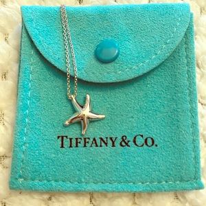 Authentic Tiffany & Co. Starfish pendant/necklace
